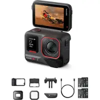 Insta360 CINSBBGA_13, Ultra HD 8K, 50 MP, 120 images par seconde, batterie 1800 mAh, poids : 1,5 kg