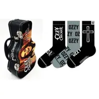 Ozzy Osbourne Chaussettes de - Guitar TinBox - EU 40-46 - pour Homme - multicolore - Taille EU 40-46