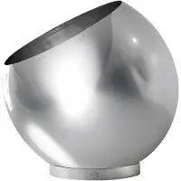 AYTM Globe Pot de Fleurs Ø43 cm | Silver
