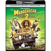 Import Madagascar : Escape 2 Africa Blu-ray 4K Ultra HD
