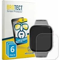 BROTECT Protection Clair, Film de protection pour smartwatch, Transparent