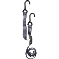 Oxford S-hook Tie-down Strip Argenté