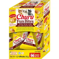 Ciao Fun Bites poulet et thon avec fromage pour chat