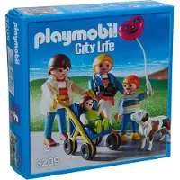 Playmobil city life 3209 famille / poussette