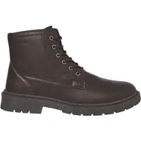 Jack & jones Bottines à lacets brun foncé