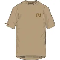 Endura Alltrack Ride Tech Short Sleeve Enduro Jersey Beige M Homme