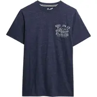 Superdry T-Shirt bleu marine