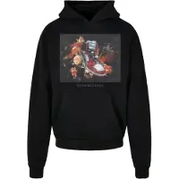 Mister tee Sweat-shirt orange / rouge / noir / blanc
