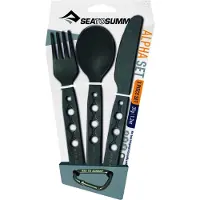 Sea to Summit Set de 3 couverts ultra léger alpha