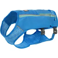 Ruffwear Trail Runner Dog Jacket Bleu L-XL