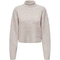 ONLY Pull-over 'ONLMelanie' beige chiné