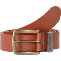 Wrangler Metal Loop Belt Marron 100 cm Homme