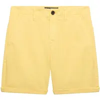 Superdry pour femme. W7110520A Short Chino jaune (XS), Casuel, Coton