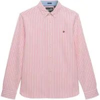 Superdry Chemise 'Oxford Preppy' rose ancienne / blanc