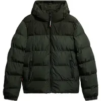 Superdry Veste d’hiver olive / vert foncé