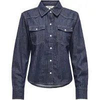 ONLY Chemisier 'ONLCharlize' bleu foncé