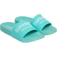 Superdry Core Ombre Slides Bleu EU 36-37 Femme