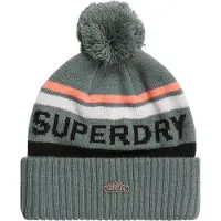 Superdry Bonnet marine / kaki / corail / blanc