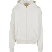 Build Your Brand Ultra Heavy Full Zip Sweatshirt Beige M Homme