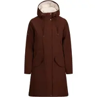 Trespass Vailsom - Veste imperméable Femme Châtaigne