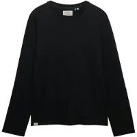 Superdry pour homme. M6010955A T-shirt classique noir (M), Casuel, Coton, Manche longue