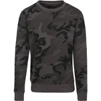 Build Your Brand Camo Sweatshirt Marron L Homme