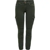 ONLY Jeans cargo 'ONLMissouri' vert foncé