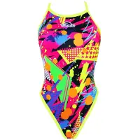 Turbo Pop Party Revolution Swimsuit Multicolore XL Femme