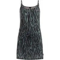 Protest Bounties Sleeveless Short Dress Noir,Gris M Femme