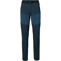 Vaude Elope Zip Off Pants Bleu 42 / Regular Femme