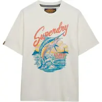 Superdry T-Shirt 'Maritime' bleu / jaune / rouge / blanc