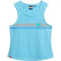 Superdry Femme Débardeur Rayé à Encolure Dégagée Outdoor Blue Taille: 38