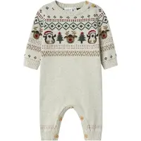 Name it Ensemble 'NBNRALKO' brun foncé / pierre / vert foncé / rouge