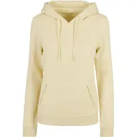 Build Your Brand Organic Hoodie Jaune XL Femme