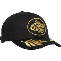 Superdry Casquette 'Laurel' or / noir