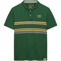 Superdry Polo à Manches Courtes Vintage Stripe