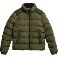 Superdry pour homme. M5012287A Veste polaire de sport verte (XL), Casuel, Polyester