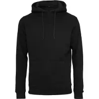 Build Your Brand Organic Hoodie Noir S Homme