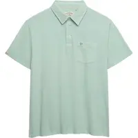 Superdry Classic Cotton Linen Short Sleeve Polo Vert L Homme