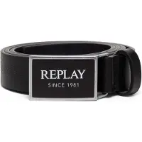Replay Am2714.000.a1207b Belt Noir 95 cm Homme