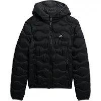 Superdry Veste mi-saison 'Fuji' gris clair / noir