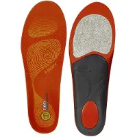 Sidas - Semelles de maintien - Winter 3Feet High en Aluminium - Taille S - Orange