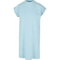 Build Your Brand Robe Courte à Manches Courtes Turtle Extended Shoulder