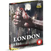 Piatnik Crime Scene - London 1892 Jeu de société Jeu d'énigmes réutilisable