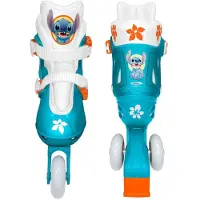 Disney Patins En Ligne 2-En-1 - - Stitch - 3 Roues - Taille 27-30