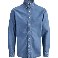 Jack & jones Junior Chemise 'JJEStanley' bleu denim