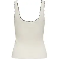 ONLY Tops en tricot 'JDYNANNA' noir / blanc cassé