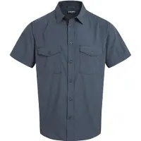 Craghoppers Kiwi Ii Short Sleeve Shirt Bleu L Homme