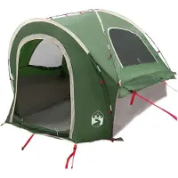 vidaXL Tente de voiture avec toit, verte, 200 x 170 x 170 cm, en polyester et acier