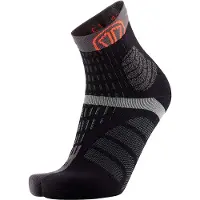 Sidas - Chaussettes de trail/running - T-Free Trail Black/Grey - Taille 37-38 - Noir